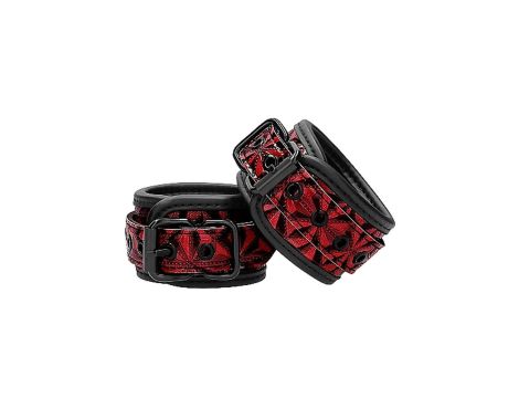 Luxury Hand Cuffs - Burgundy - 5