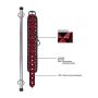 Luxury Spreader Bar - Burgundy - 11