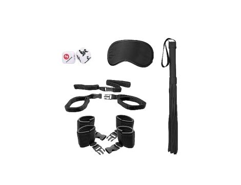 Bed Post Bindings Restraing Kit - Black - 2