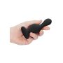 Wave Butt Plug - Black - 7