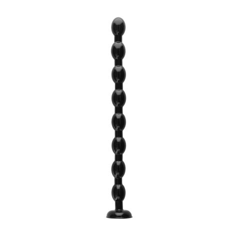 Ass Snake Beaded Dildo - 48 cm - Black - 2