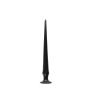 Ass Spike Dildo - 33 cm - Black - 4