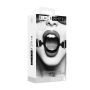 Silicone Ring Gag - With Adjustable Bonded Leather Straps - 2