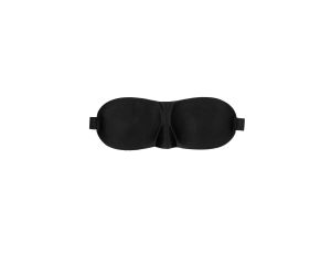 Satin Curvy Eye Mask - With Elastic Straps - image 2