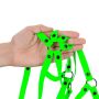 Full Body Harness - GitD - Neon Green/Black - L/XL - 4