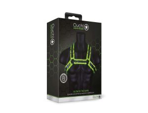 Buckle Bulldog Harness - GitD - Neon Green/Black - S/M - image 2