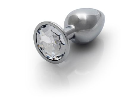 Round Gem Butt Plug - Small