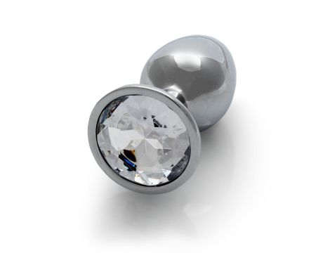 Round Gem Butt Plug - Small - 5