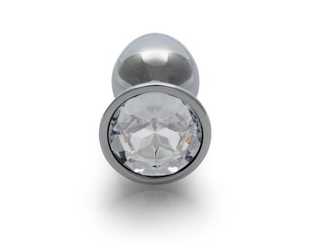 Round Gem Butt Plug - Small - 6