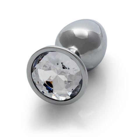 Round Gem Butt Plug - Small - 5