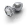 Round Gem Butt Plug - Small - 2