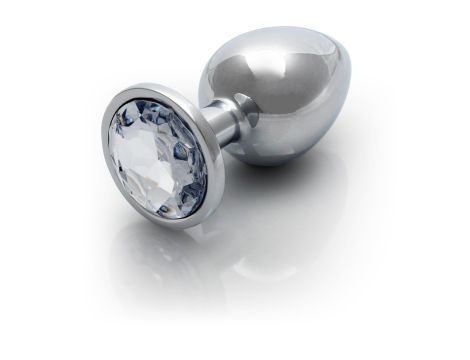 Round Gem Butt Plug - Medium - 5