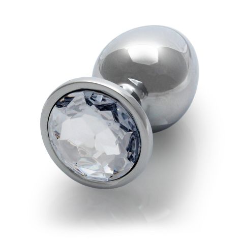 Round Gem Butt Plug - Medium