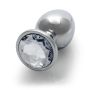 Round Gem Butt Plug - Medium - 2