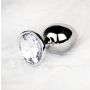 Round Gem Butt Plug - Medium - 9