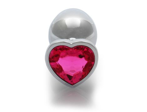 Heart Gem Butt Plug - Large - 5