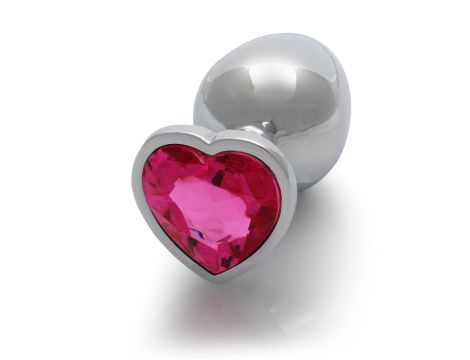 Heart Gem Butt Plug - Large - 6