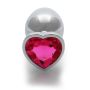 Heart Gem Butt Plug - Large - 6