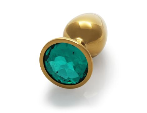 Round Gem Butt Plug - Small - 6