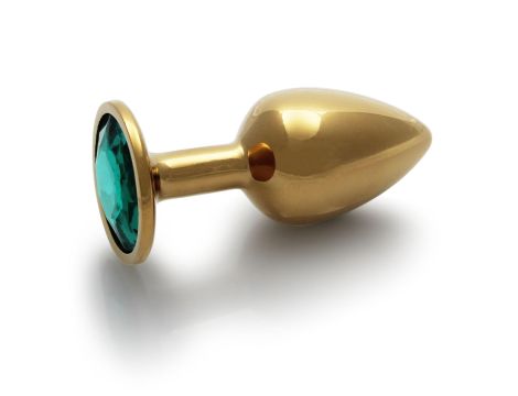 Round Gem Butt Plug - Small - 7