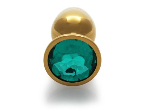 Round Gem Butt Plug - Small - 8