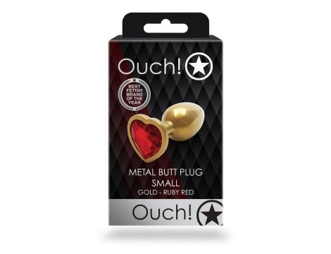 Heart Gem Butt Plug - Small - 2