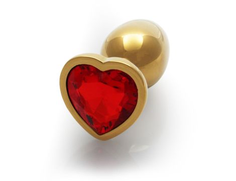 Heart Gem Butt Plug - Small - 7