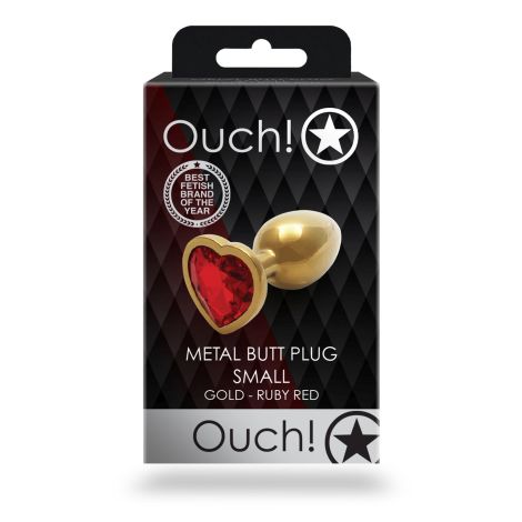 Heart Gem Butt Plug - Small - 2