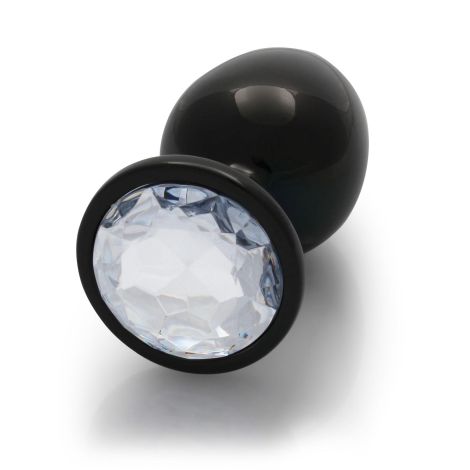 Round Gem Butt Plug - Large - 5