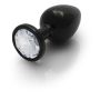 Round Gem Butt Plug - Large - 7