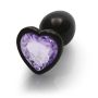 Heart Gem Butt Plug - Small - 8