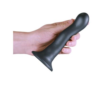 Ultra Soft Silicone Curvy G-Spot Dildo - 7'' / 17 cm - 10