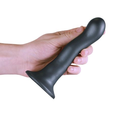 Ultra Soft Silicone Curvy G-Spot Dildo - 7'' / 17 cm - 10