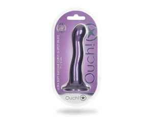 Ultra Soft Silicone Curvy G-Spot Dildo - 7'' / 17 cm - image 2