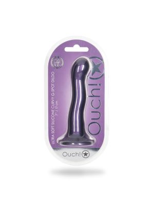 Ultra Soft Silicone Curvy G-Spot Dildo - 7'' / 17 cm - image 2