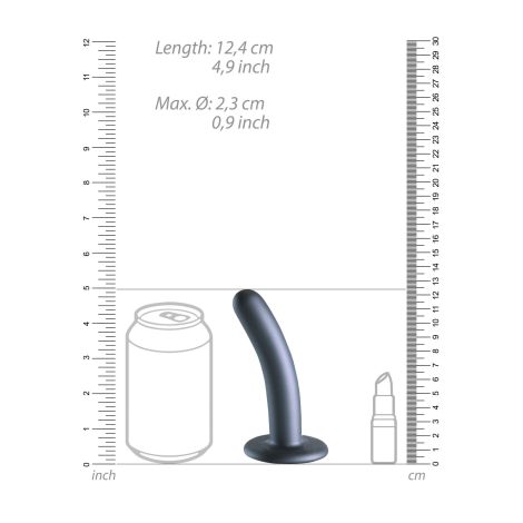 Smooth Silicone G-Spot Dildo - 5'' / 12 cm - 7