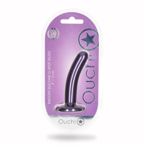 Smooth Silicone G-Spot Dildo - 5'' / 12 cm - 2