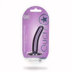 Smooth Silicone G-Spot Dildo - 5'' / 12 cm - image 2