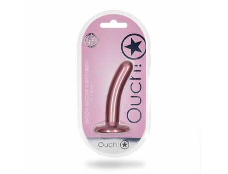 Smooth Silicone G-Spot Dildo - 5'' / 12 cm - 2