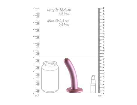 Smooth Silicone G-Spot Dildo - 5'' / 12 cm - 7