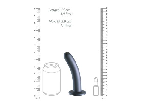 Smooth Silicone G-Spot Dildo - 6'' / 14,5 cm - 10