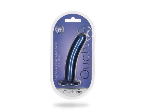 Smooth Silicone G-Spot Dildo - 6'' / 14,5 cm - 2