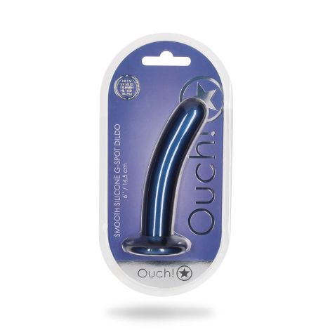 Smooth Silicone G-Spot Dildo - 6'' / 14,5 cm - 2