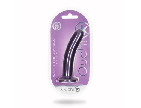 Smooth Silicone G-Spot Dildo - 6'' / 14,5 cm - 7