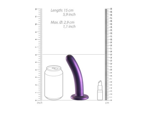 Smooth Silicone G-Spot Dildo - 6'' / 14,5 cm - 4