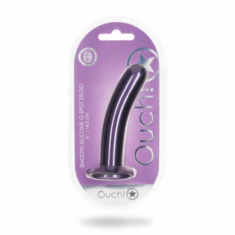 Smooth Silicone G-Spot Dildo - 6'' / 14,5 cm - 2