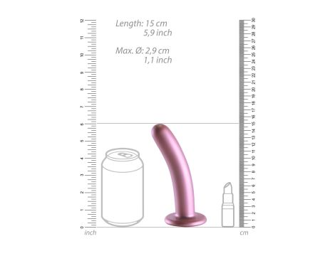 Smooth Silicone G-Spot Dildo - 6'' / 14,5 cm - 10