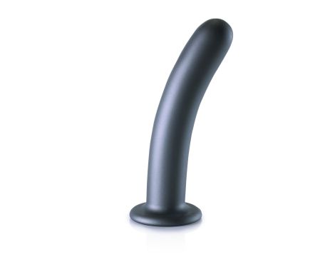 Smooth Silicone G-Spot Dildo - 7'' / 17 cm