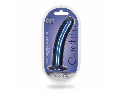 Smooth Silicone G-Spot Dildo - 7'' / 17 cm - 2