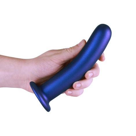 Smooth Silicone G-Spot Dildo - 7'' / 17 cm - 4